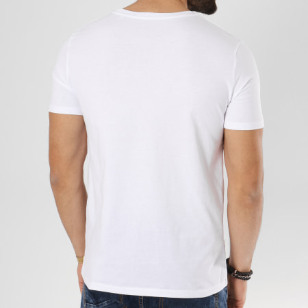 OhMonDieuSalva - Tee Shirt Abat La Hess Box Logo Blanc Vert