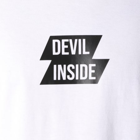 Swift Guad - Tee Shirt Devil Inside Blanc