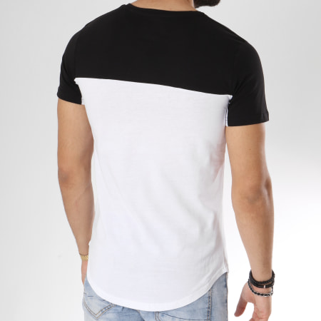 DC Comics - Tee Shirt Oversize Logo Blanc Noir