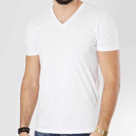 Esprit - Tee Shirt 997EE2K821 Blanc