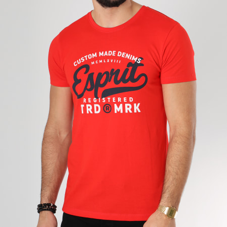 Esprit - Tee Shirt 999EE2K800 Rouge