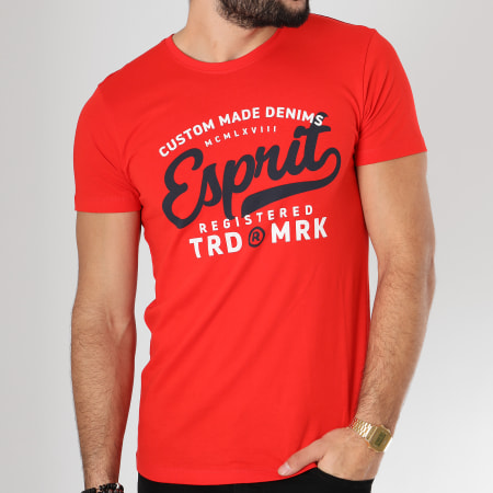 Esprit - Tee Shirt 999EE2K800 Rouge