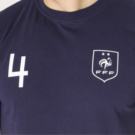 FFF - Tee Shirt Player N4 Varane Bleu Marine