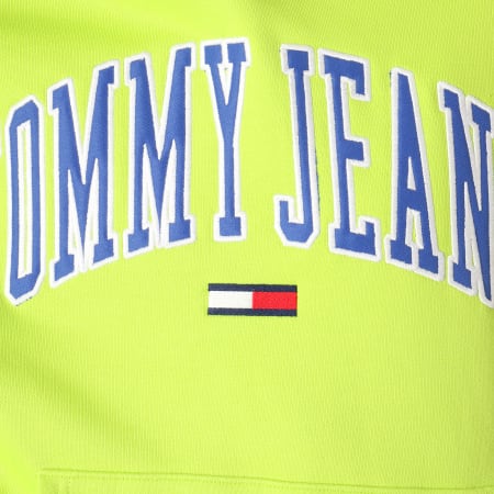 Tommy Jeans - Sweat Capuche Clean Collegiate 5911 Vert