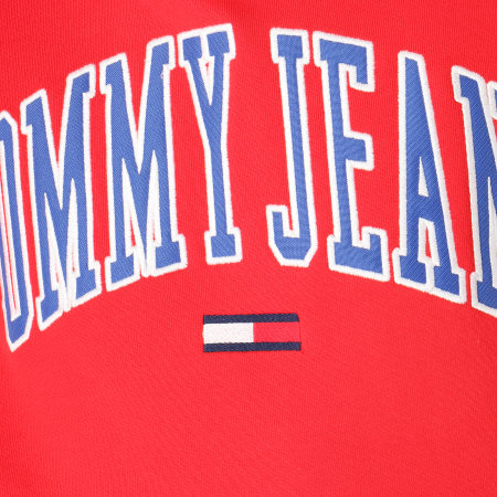 Tommy Hilfiger - Sweat Capuche Clean Collegiate 5911 Rouge 