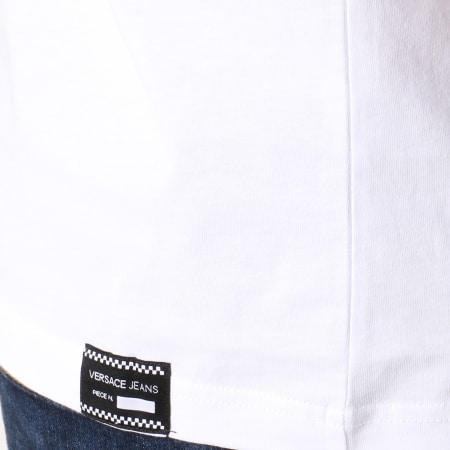 Versace Jeans Couture - Tee Shirt Print 37 B3GTA71D Blanc