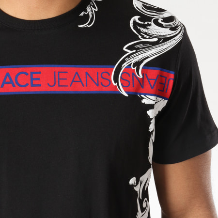 Versace Jeans Couture - Tee Shirt Print 14 B3GTA75E Noir