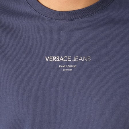 Versace Jeans Couture - Tee Shirt B3GTA76T Bleu Marine