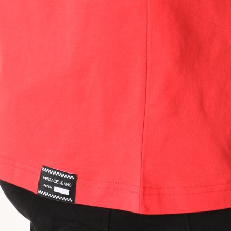 Versace Jeans Couture - Tee Shirt Print 57 Foil B3GTA76T Rouge