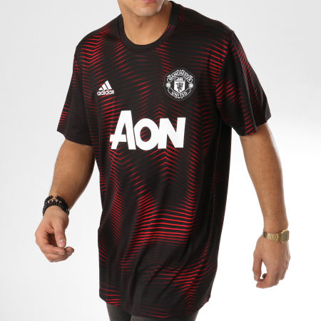Adidas Sportswear - Maillot De Foot Manchester United DP2285 Noir Rouge
