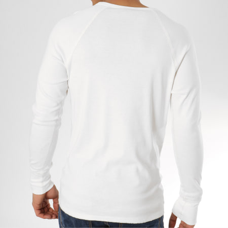 G-Star - Tee Shirt Manches Longues Korpaz D11883-1141 Blanc