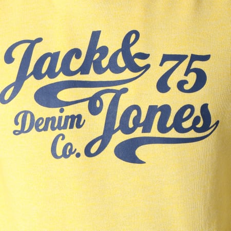 Jack And Jones - Sweat Capuche Panther Jaune 