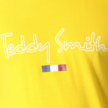 Teddy Smith - Tee Shirt Teven Jaune