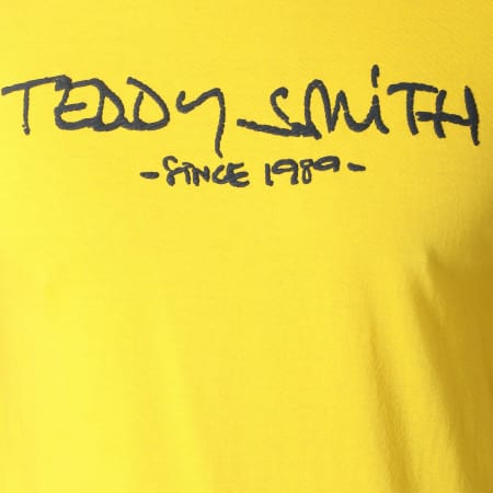 Teddy Smith - Tee Shirt Ticlass 3 Jaune