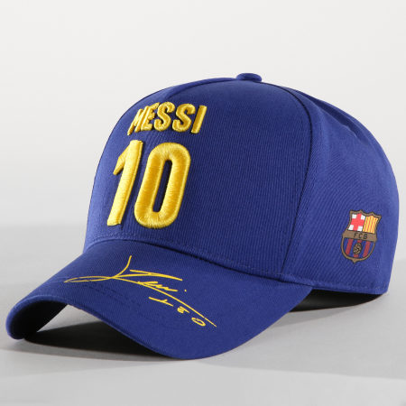 FC Barcelona - Casquette Signature Messi Bleu Roi