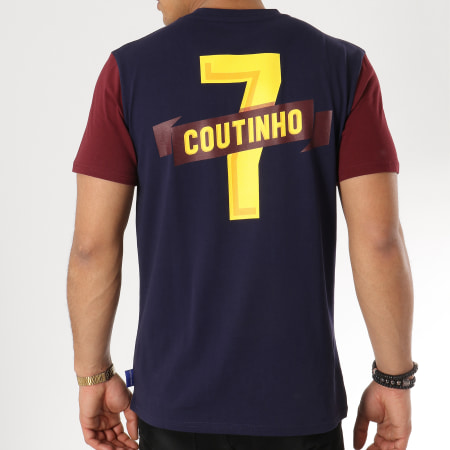 FC Barcelona - Tee Shirt Player Coutinho N7 B18004 Bleu Marine Bordeaux