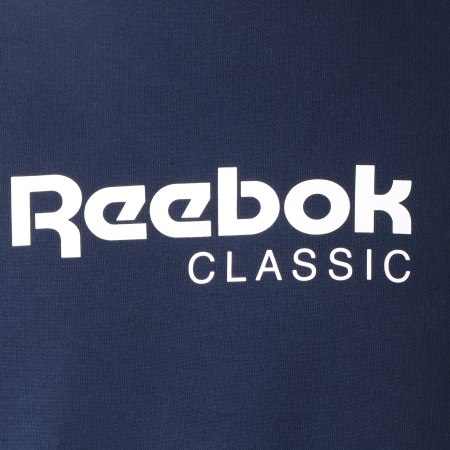 Reebok - Sweat Crewneck Classic A DY4133 Bleu Marine Saumon Blanc