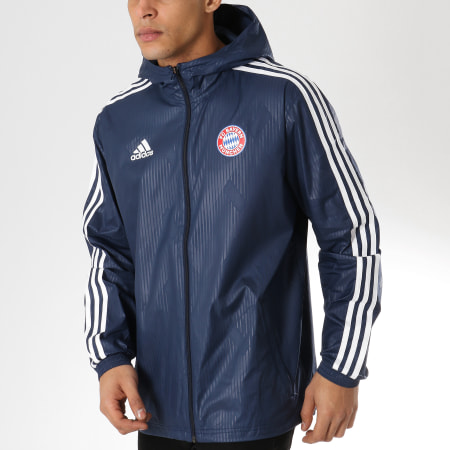 Adidas Sportswear - Coupe-Vent FC Bayern München DP4024 Bleu Marine