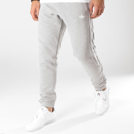 pantalon adidas gris