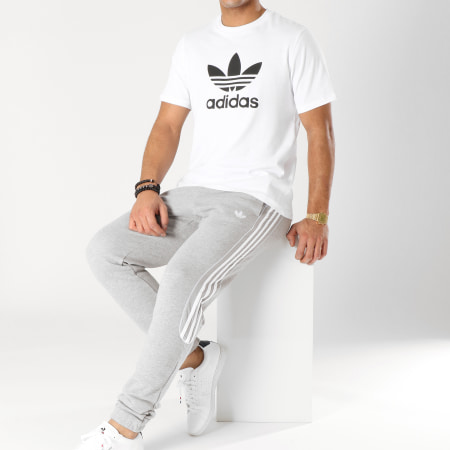 Adidas Originals - Pantalon Jogging Radkin Gris Chiné