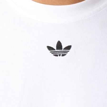 Adidas Originals - Tee Shirt Outline DU8536 Blanc Noir