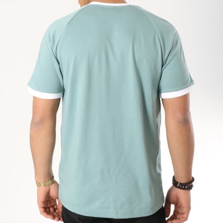 Adidas Originals - Tee Shirt 3 Stripes DV1566 Bleu Turquoise