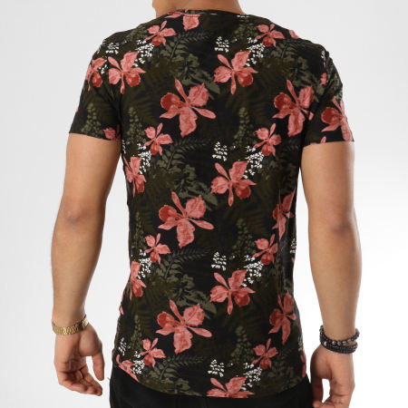 Blend - Tee Shirt 20707450 Noir Floral