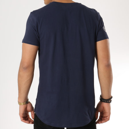 Deeluxe - Tee Shirt Grant Bleu Marine