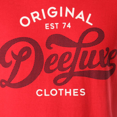 Deeluxe - Tee Shirt Grant Rouge