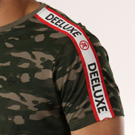 Deeluxe - Tee Shirt Oversize Bando S19-153 Camouflage Kaki