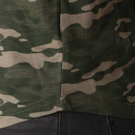 Deeluxe - Tee Shirt Oversize Bando S19-153 Camouflage Kaki