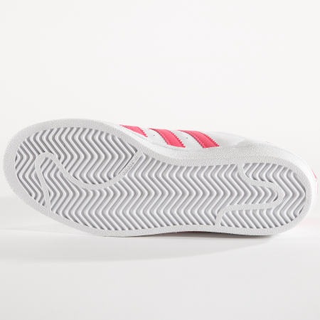 Adidas Originals - Baskets Femme Superstar CG6608 Footwear White Real Pink 