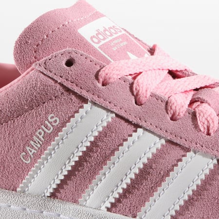 Adidas Originals - Baskets Femme Campus CG6643 Light Pink Footwear White