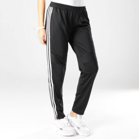 Adidas Originals - Pantalon Jogging Femme Avec Bandes Tiro 19 D95918 Noir Blanc