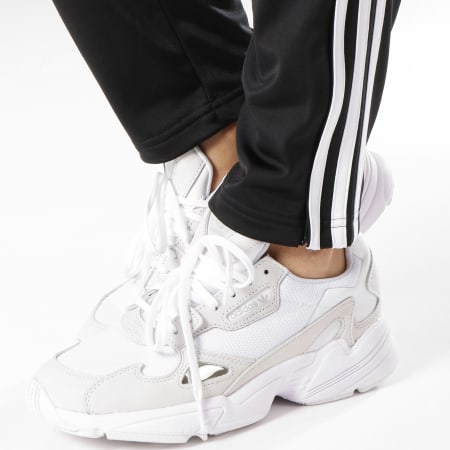 Adidas Originals - Pantalon Jogging Femme Avec Bandes Tiro 19 D95918 Noir Blanc