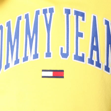 Tommy Hilfiger - Sweat Capuche Clean Collegiate 5911 Jaune