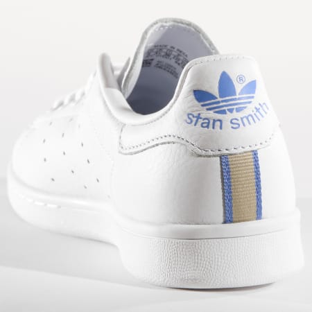 Adidas Originals - Baskets Femme Stan Smith CG6014 Footwear White Real Lilac Raw Gold