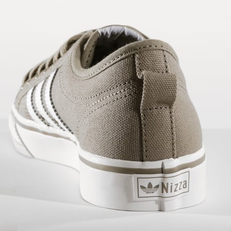 Adidas Originals - Baskets Nizza CM8572 Brown Footwear White Crystal White