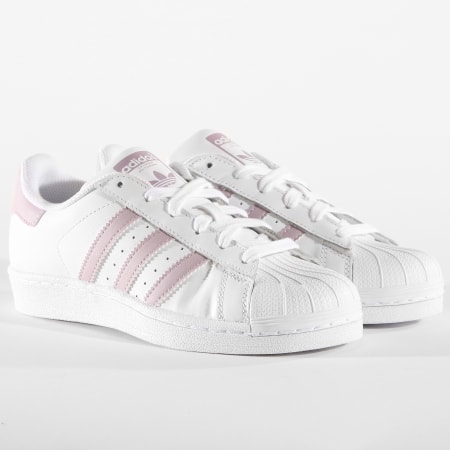 Adidas Originals - Baskets Femme Superstar DB3347 Footwear White Soft Vision Core Black