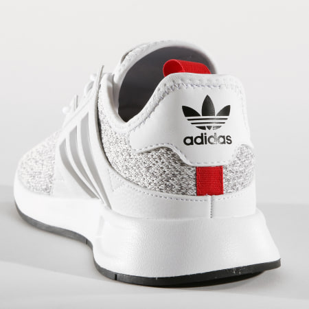 Adidas Originals - Baskets X PLR F33899 Footwear White Grey Scarlet