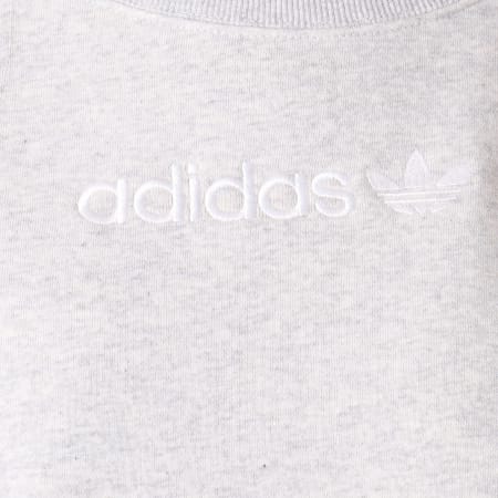 Adidas Originals - Sweat Crewneck Femme Coeeze DU7194 Gris Chiné