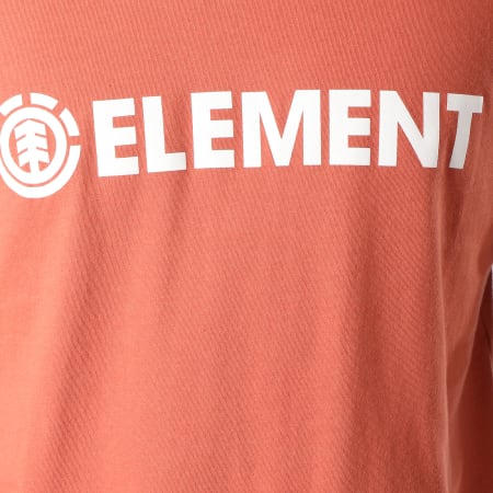 Element - Tee Shirt Blazin Rouge Brique