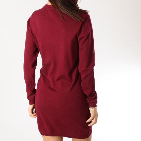 Girls Outfit - Robe Pull Femme LX230 Bordeaux