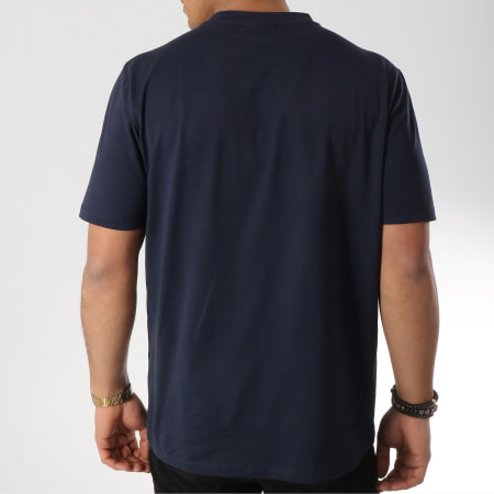 HUGO - Tee Shirt Reverse Logo Dicagolino 50406825 Bleu Marine