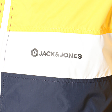 Jack And Jones - Coupe-Vent Pete Jaune Bleu Marine