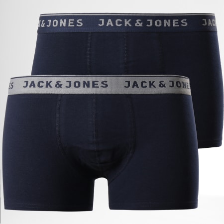 Jack And Jones - Set di 2 boxer Vincent grigio scuro