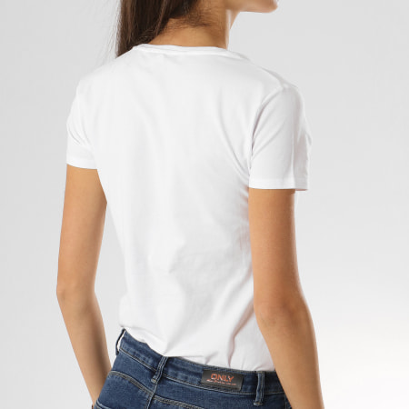 Kaporal - Tee Shirt Femme Buxom Blanc