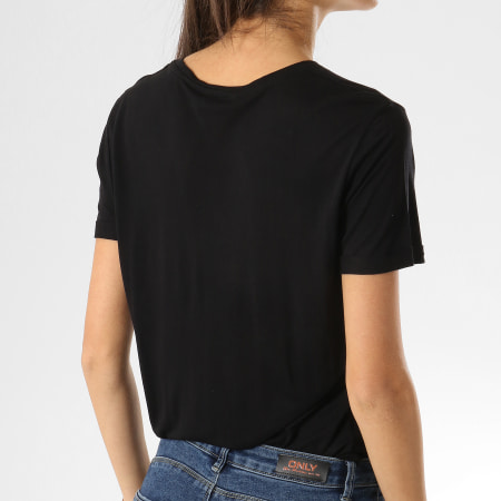 Kaporal - Tee Shirt Femme Facto Noir