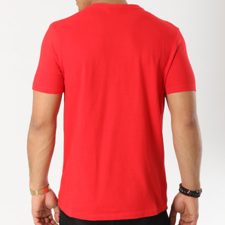Kaporal - Tee Shirt Natty Rouge Blanc