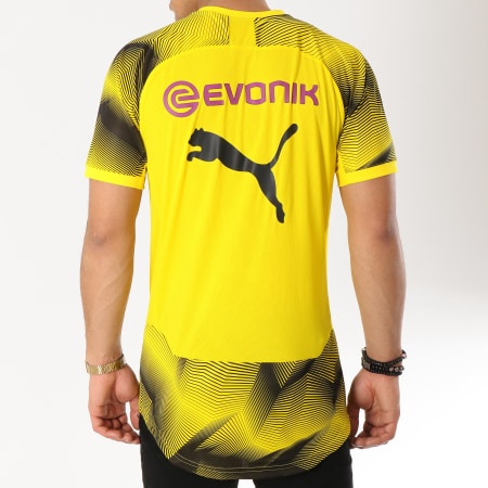 Puma - Tee Shirt De Sport BVB Stadium Graphic Jersey Jaune Noir